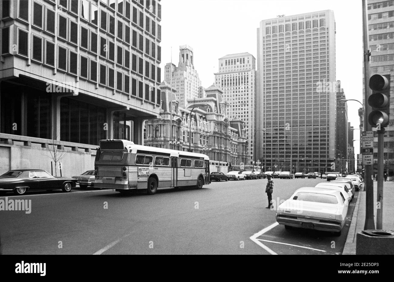 Paysage urbain, Philadelphie, États-Unis, 1976 Banque D'Images