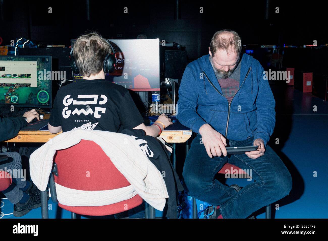 Roskilde, Danemark. 22 février 2020. Les joueurs d'ordinateur assistent à une fête LAN au festival de jeu GG Festival 2020 à Roskilde. (Crédit photo: Gonzales photo - Mathias EIS Schultz). Banque D'Images