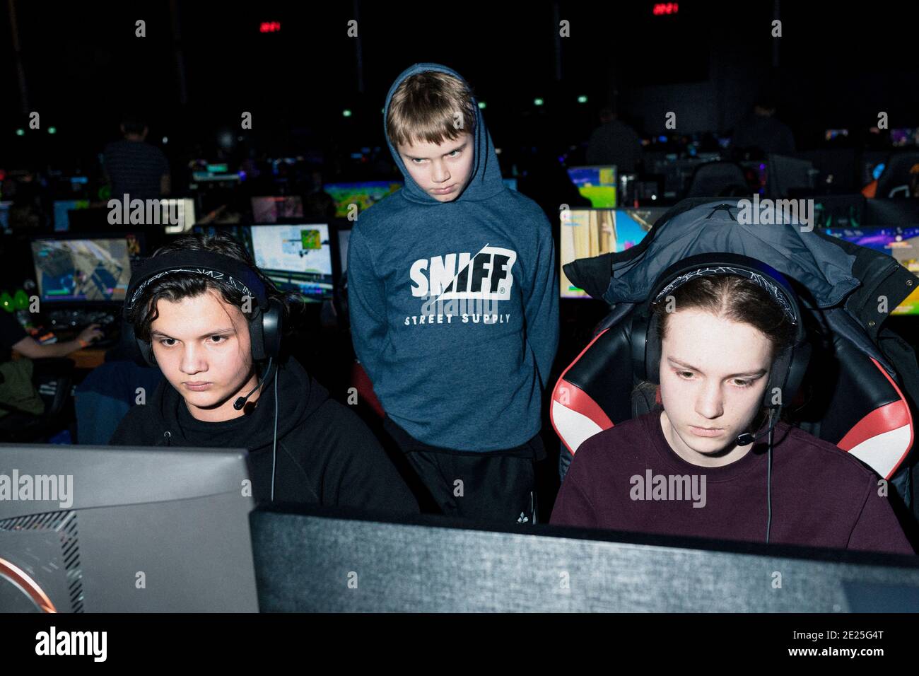 Roskilde, Danemark. 22 février 2020. Les joueurs d'ordinateur assistent à une fête LAN au festival de jeu GG Festival 2020 à Roskilde. (Crédit photo: Gonzales photo - Mathias EIS Schultz). Banque D'Images