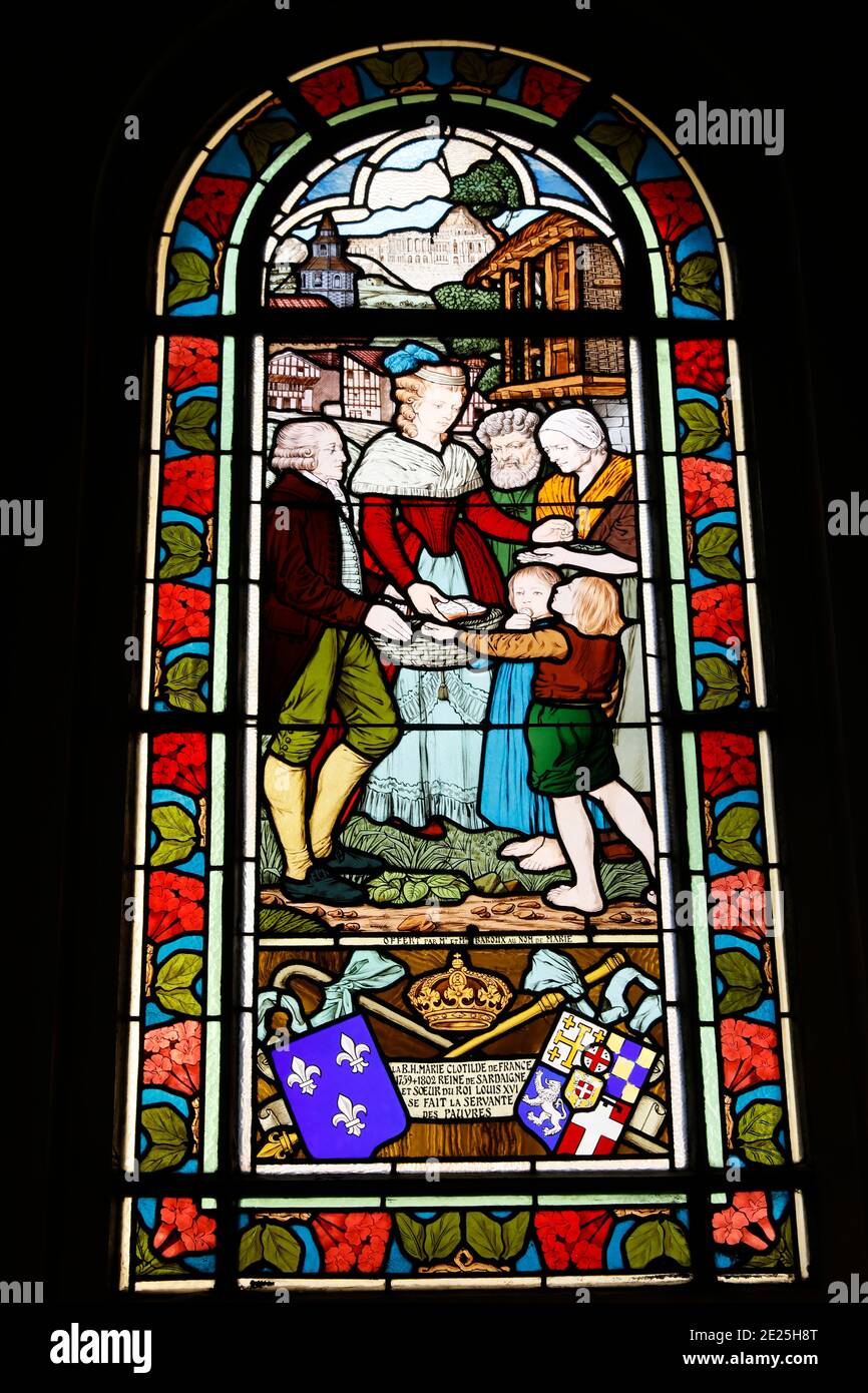 Sainte clotilde reine de france Banque de photographies et d’images à haute résolution Alamy