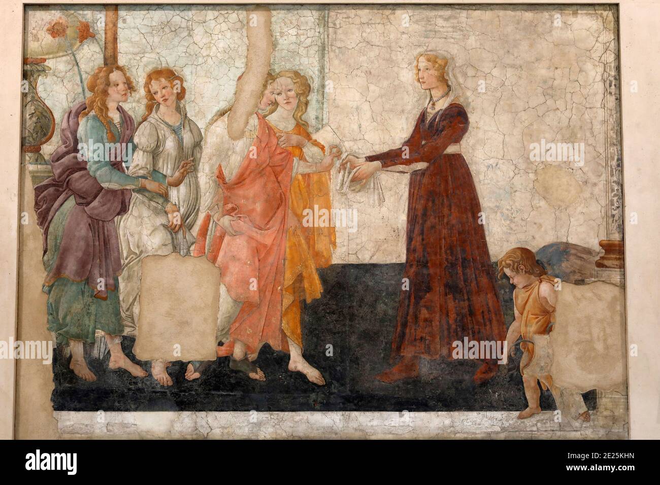 Musée du Louvre, Paris, France. Alessandro Filipepi, connu sous le nom