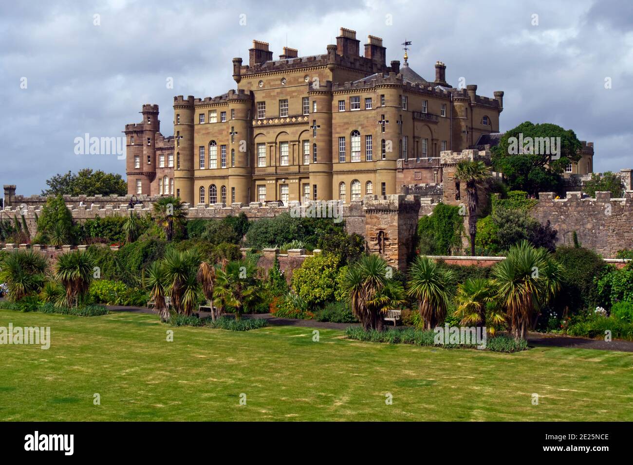 Robert Adams a conçu le château de Culzean au XVIIIe siècle, South Ayrshire, Écosse Banque D'Images