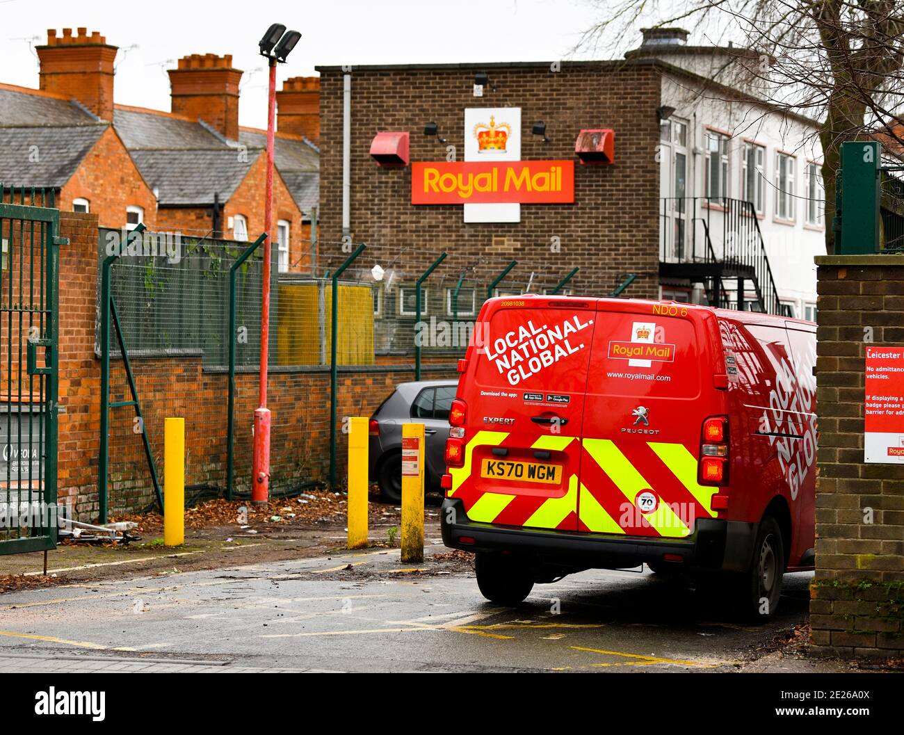 Leicester North Royal Mail centre. Belgrave, Leicester. Banque D'Images