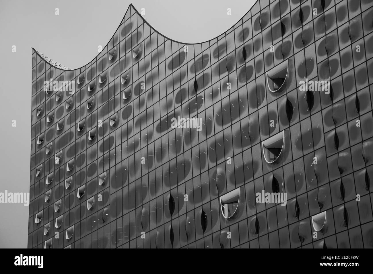 Die Hamburger Elphilharmonie, Kulturdenkmal und Stadtwahrzeichen Banque D'Images