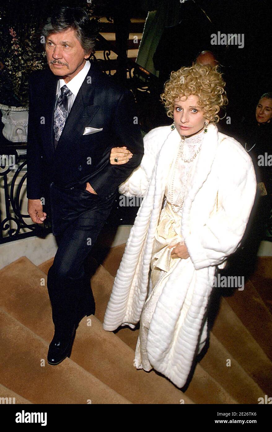 Charles Bronson et Jill Ireland crédit: Ralph Dominguez/MediaPunch Banque D'Images