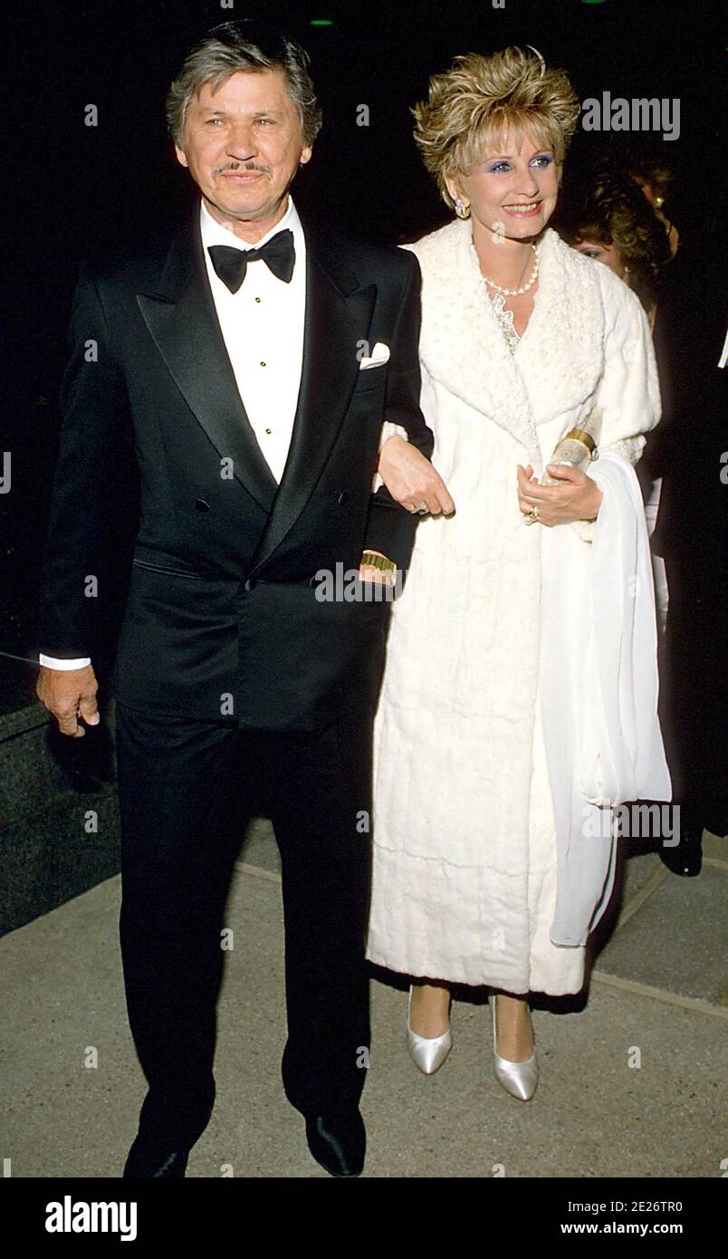 Jill Ireland et Charles Bronson crédit: Ralph Dominguez/MediaPunch Banque D'Images