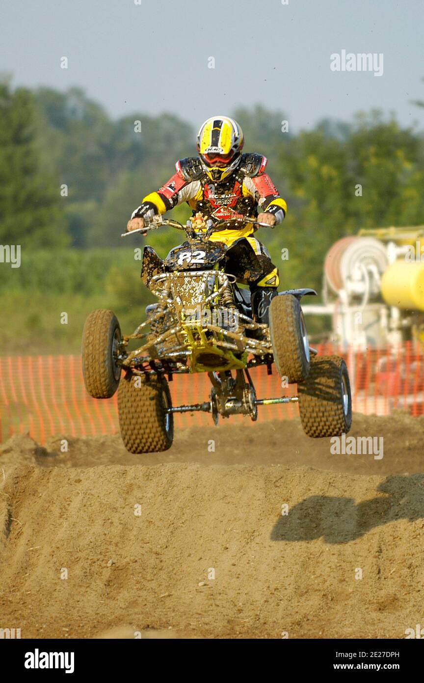 Tout terrain tout terrain Vechiles participe au type de motocross tout-terrain de la course Banque D'Images