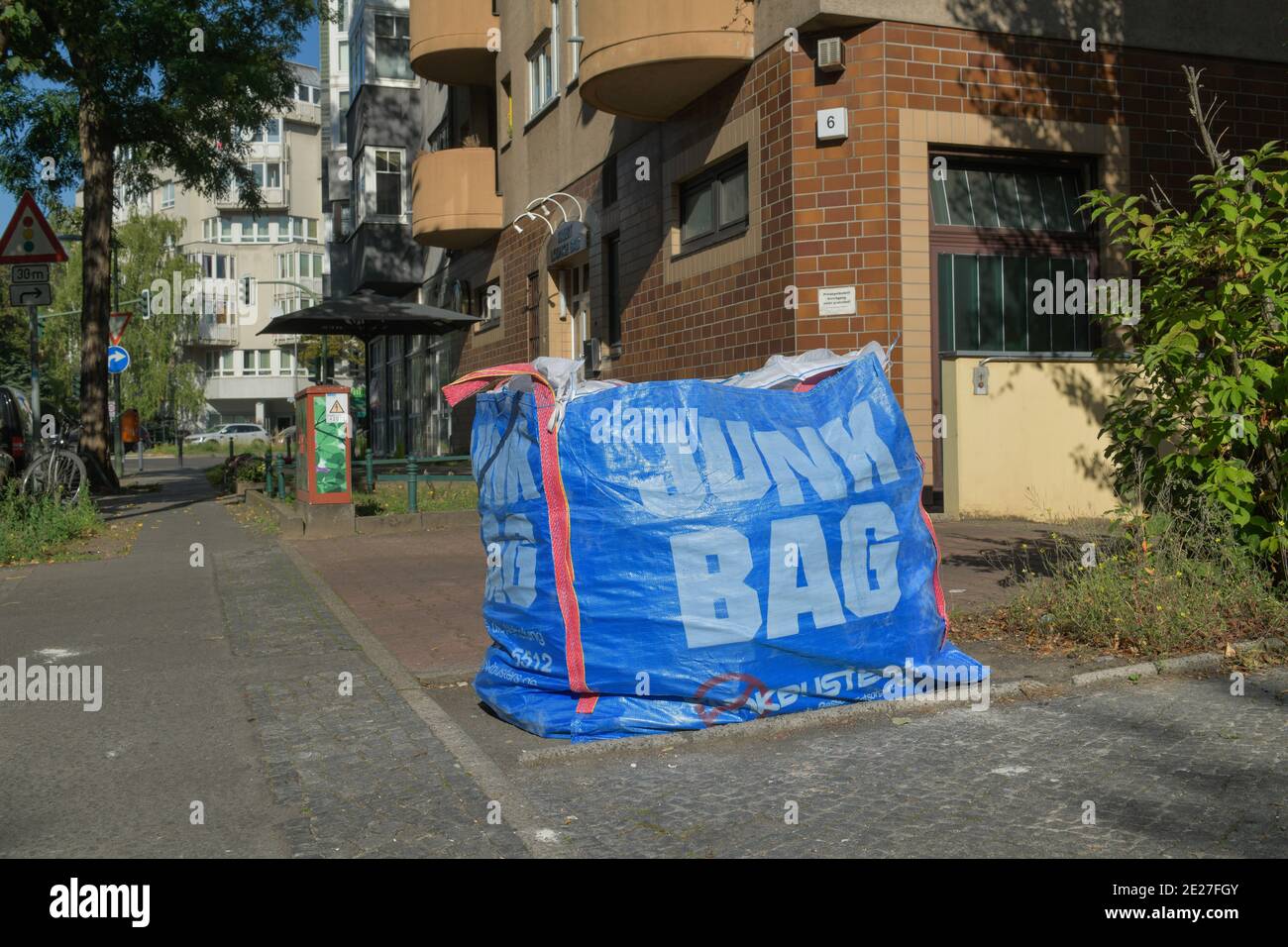 Junk Bag, Friedenau, Tempelhof-Schöneberg, Berlin, Allemagne Banque D'Images