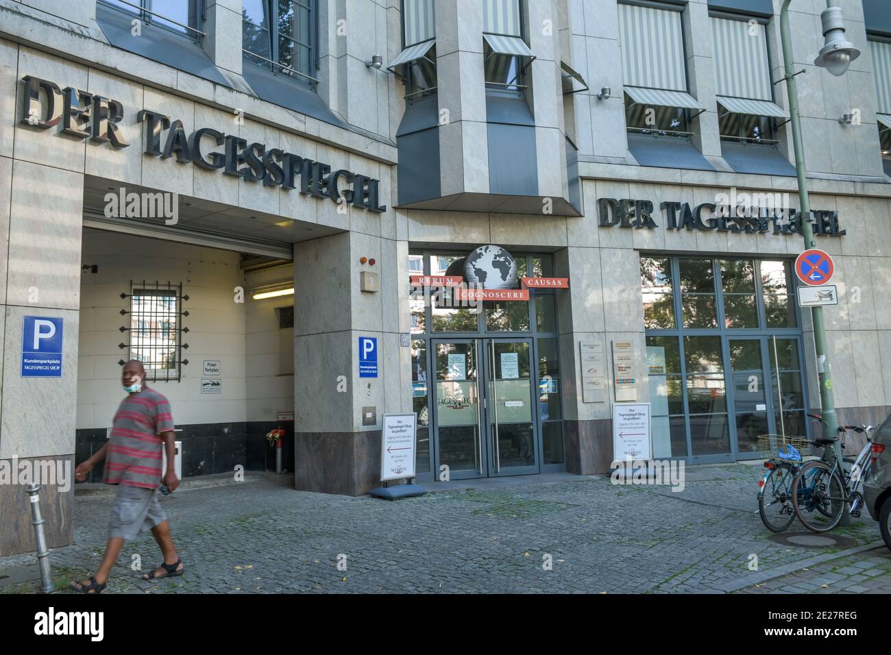 Der Tagesspiegel, Askanischer Platz, Kreuzberg, Berlin, Deutschland Banque D'Images