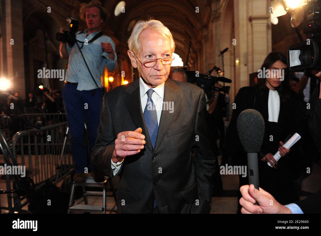 Le journaliste et ancien grand reporter François Debré, l'un des quatre ...