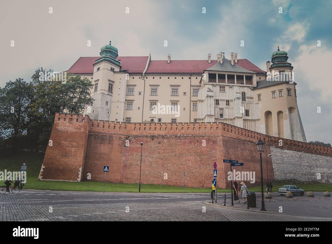 Tour danoise de Wawel dans le château de Wawel à Cracovie Banque D'Images