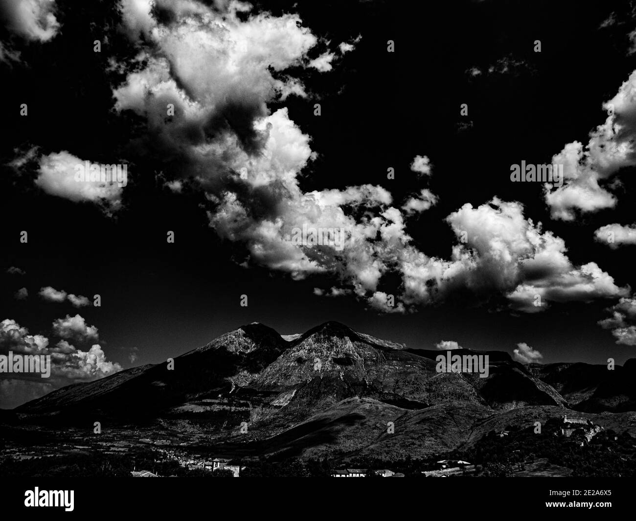 Velino Mountain, l'Aquila, Abruzzes, Italie Banque D'Images