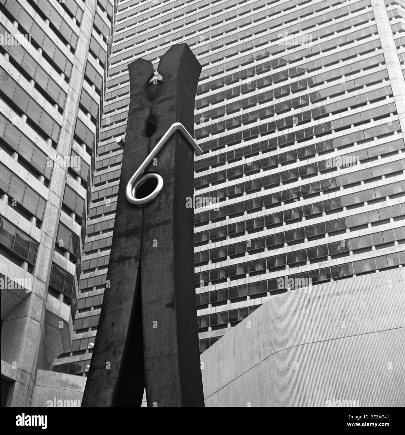 Monument à la corde à linge. Philadelphie, États-Unis, 1976 Banque D'Images