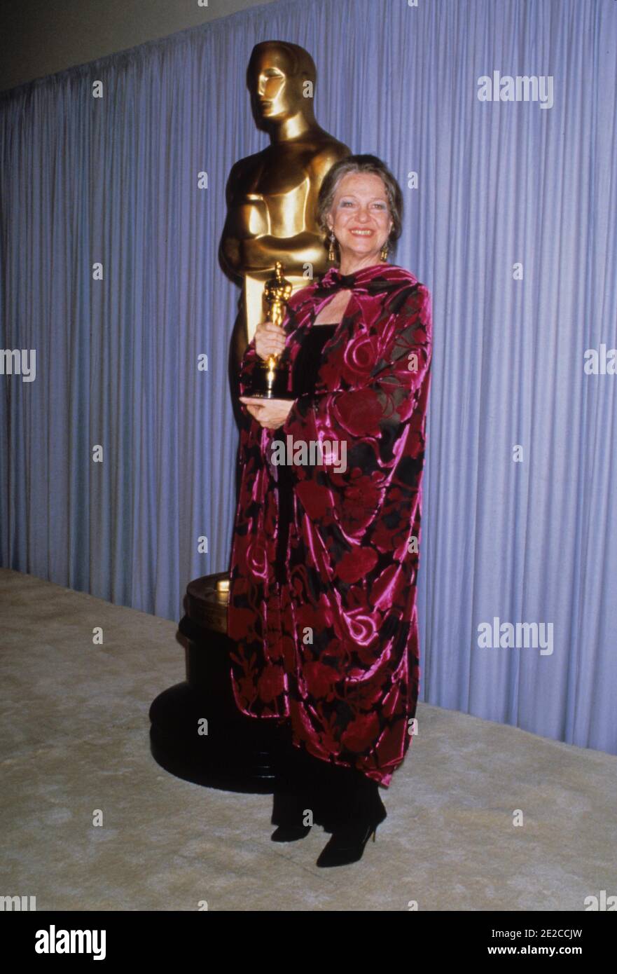 Geraldine page à l'Académie Prix crédit: Ralph Dominguez/MediaPunch Banque D'Images