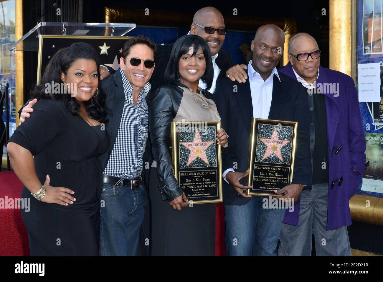 Yvette Nicole Brown, Dave Koz, CeCe Winans, Marvin Winans, Bebe Winans