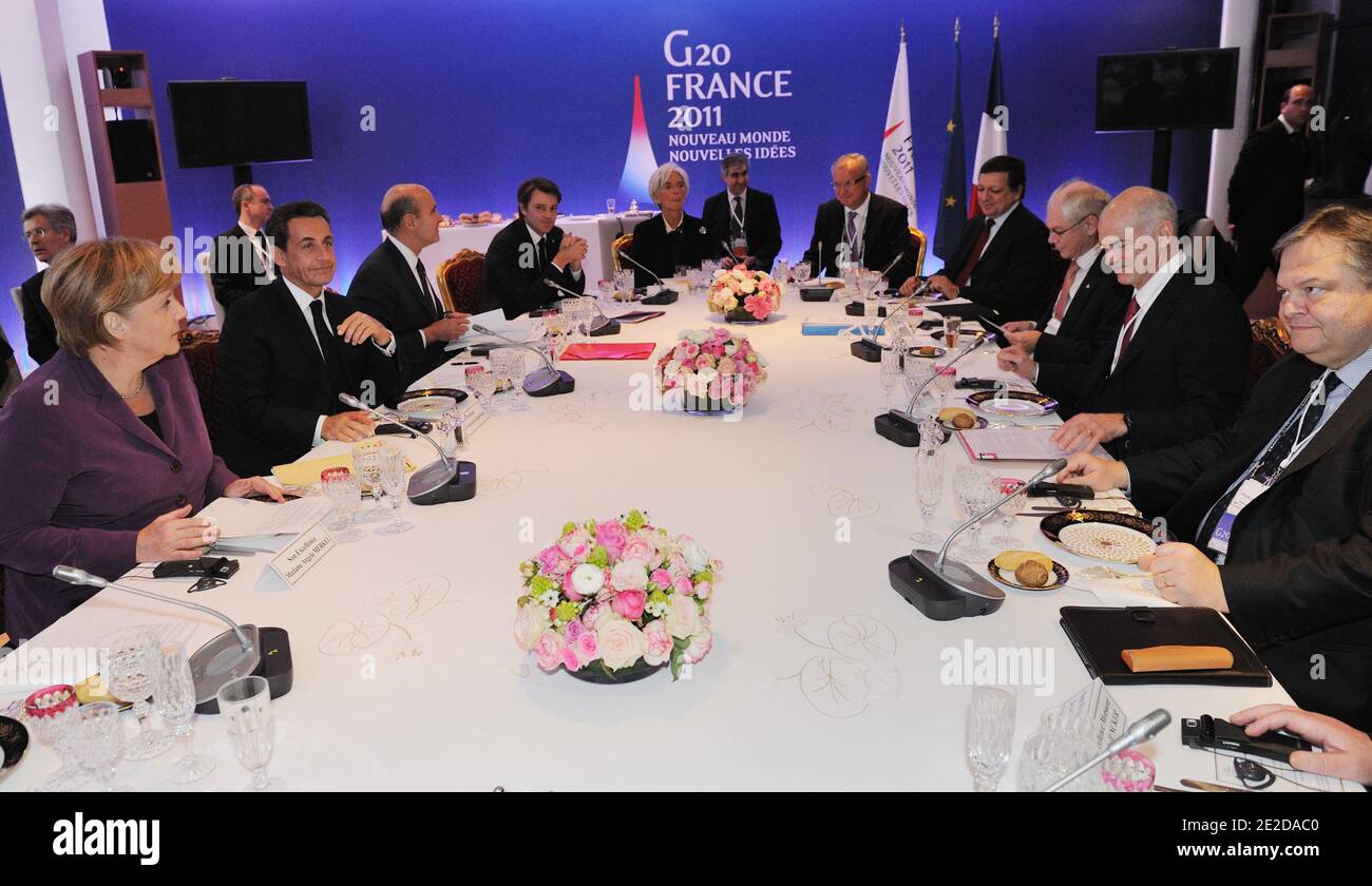 première rencontre merkel sarkozy