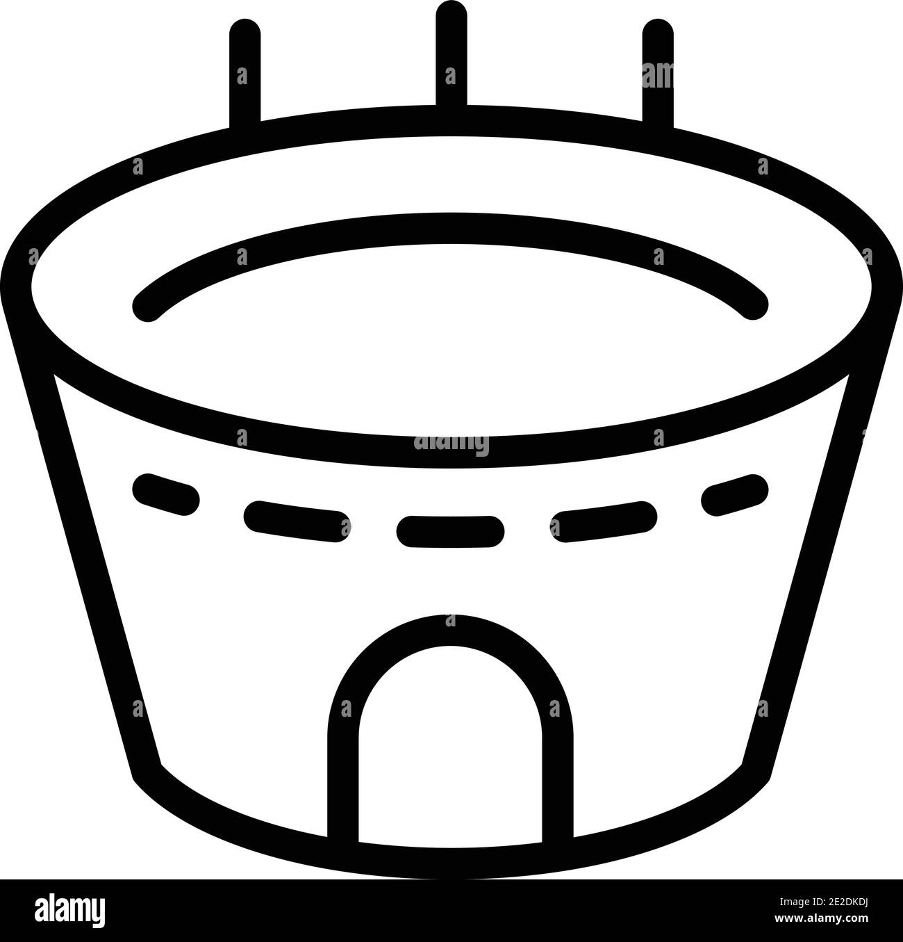 Icône attraction de la ville. Icône vectorielle d'attraction de ville pour la conception de sites Web isolée sur fond blanc Illustration de Vecteur Icône attraction de la ville. Icône vectorielle d'attraction de ville pour la conception de sites Web isolée sur fond blanc Illustration de Vecteur