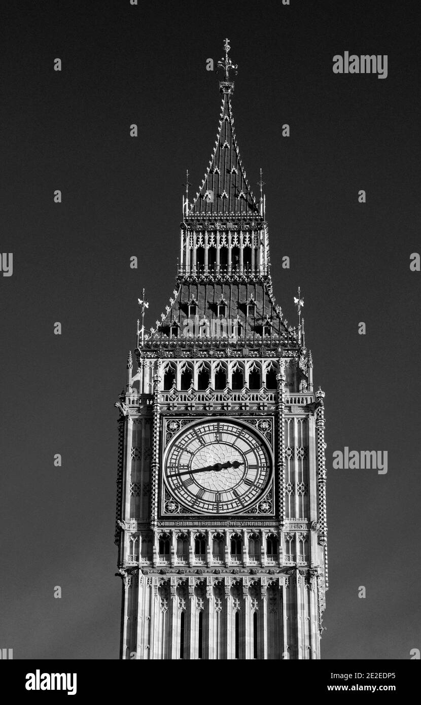 Big Ben Tower, Londres, Royaume-Uni Banque D'Images