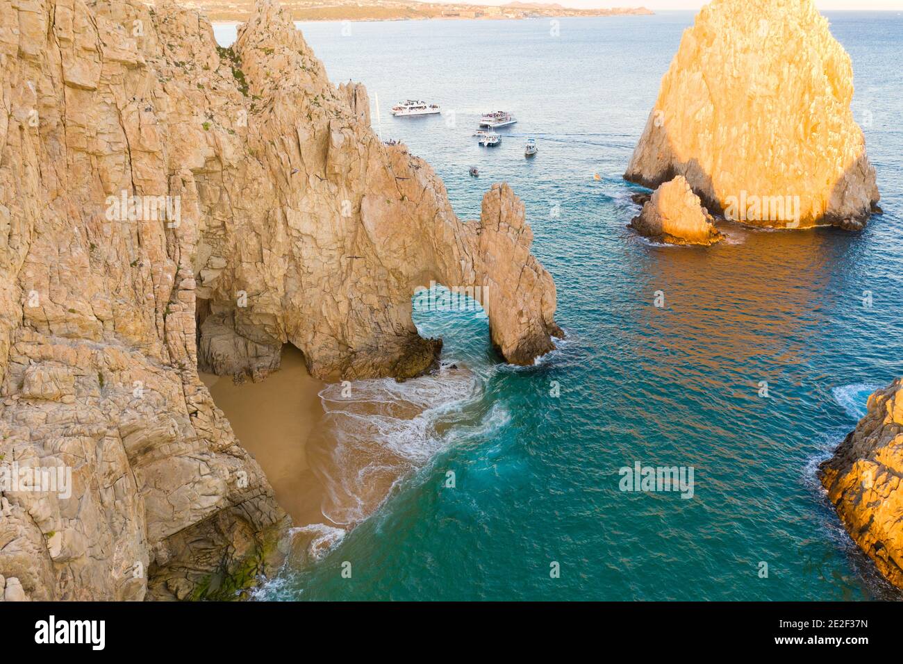 Cabo San Lucas, Mexique Arch Banque D'Images