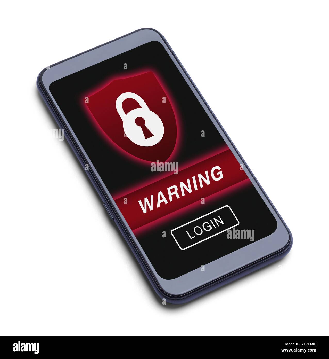 Smartphone warning Banque de photographies et d'images à haute résolution -  Alamy