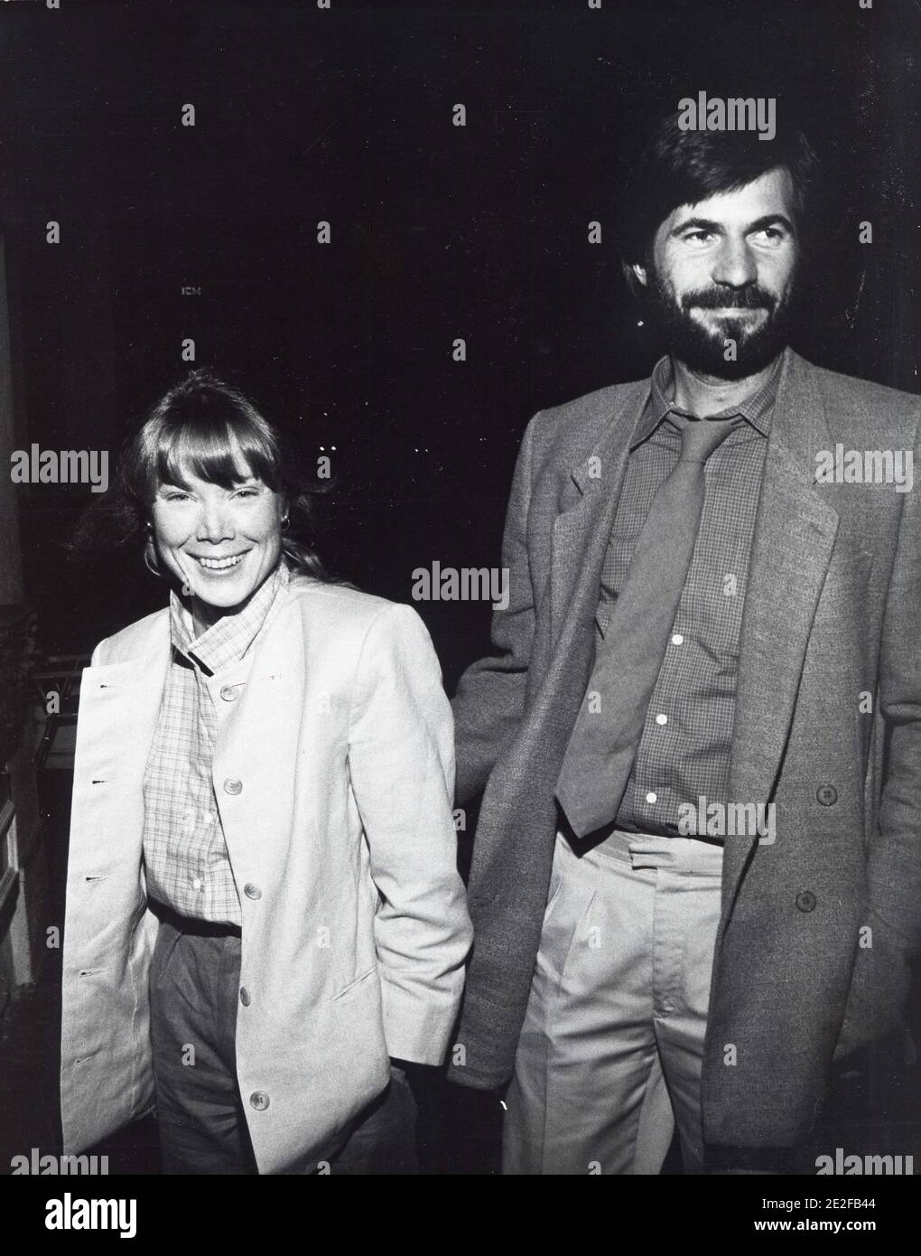 SISSY SPACEK avec le mari Jack Fisk crédit: Ralph Dominguez/MediaPunch Banque D'Images