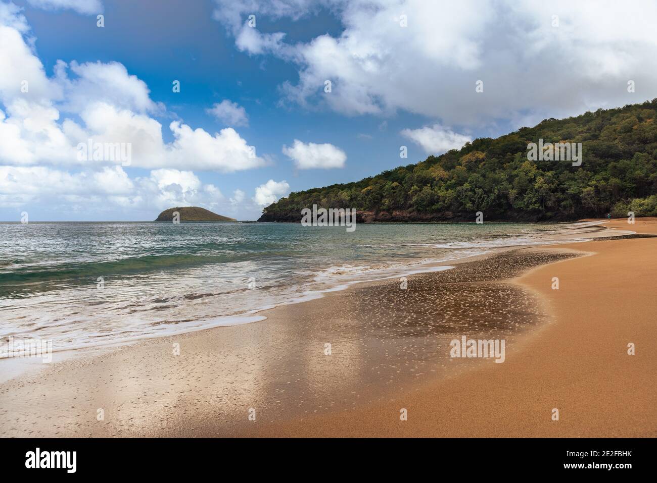 Plage de la Perle, Guadeloupe - France Banque D'Images