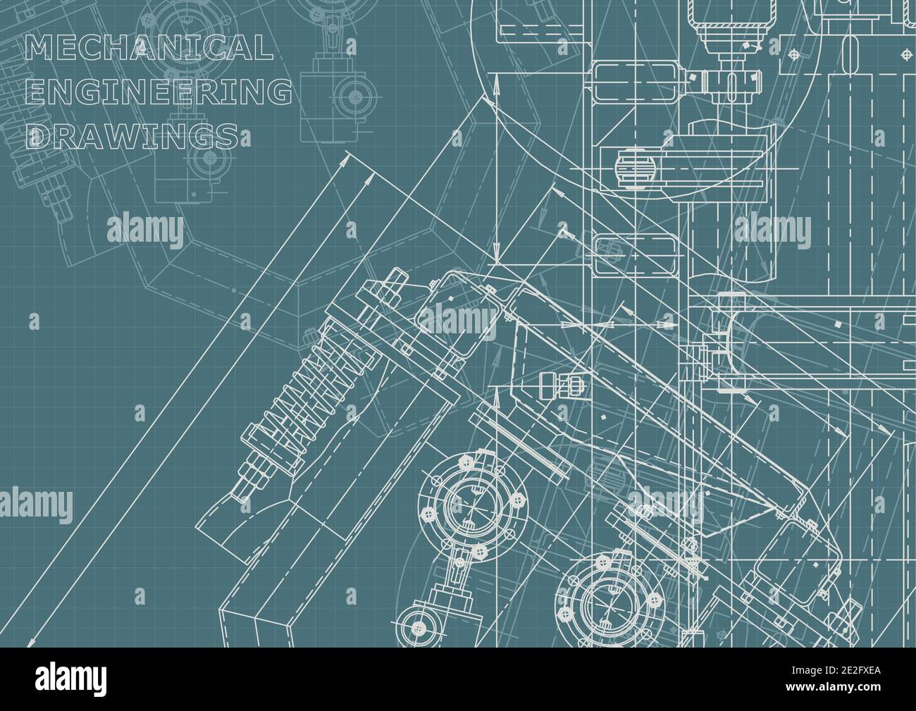 Plans. Construction Mécanique. Conception Technique. Couverture  D'ingénierie. Bannière. Vert Clip Art Libres De Droits, Svg, Vecteurs Et  Illustration. Image 92438588