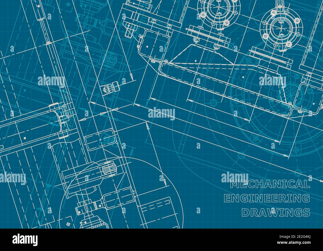 Plans. Construction Mécanique. Conception Technique. Couverture  D'ingénierie. Bannière. Vert Clip Art Libres De Droits, Svg, Vecteurs Et  Illustration. Image 92438588