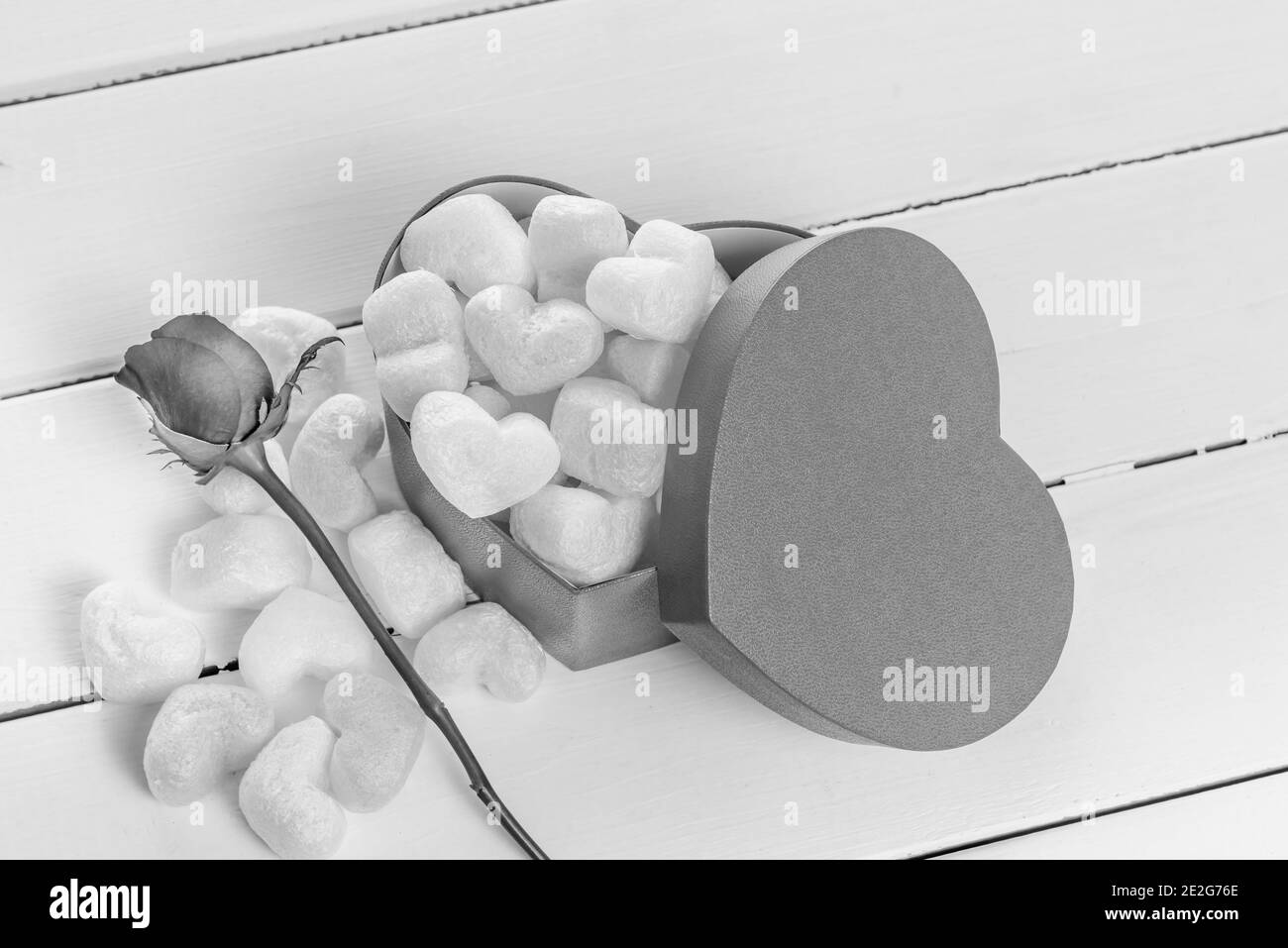 L'amour de la Saint-Valentin Banque D'Images