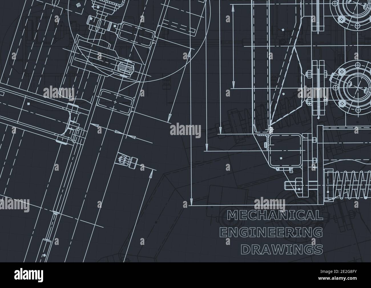 Plans. Construction Mécanique. Conception Technique. Couverture  D'ingénierie. Bannière. Vert Clip Art Libres De Droits, Svg, Vecteurs Et  Illustration. Image 92438588