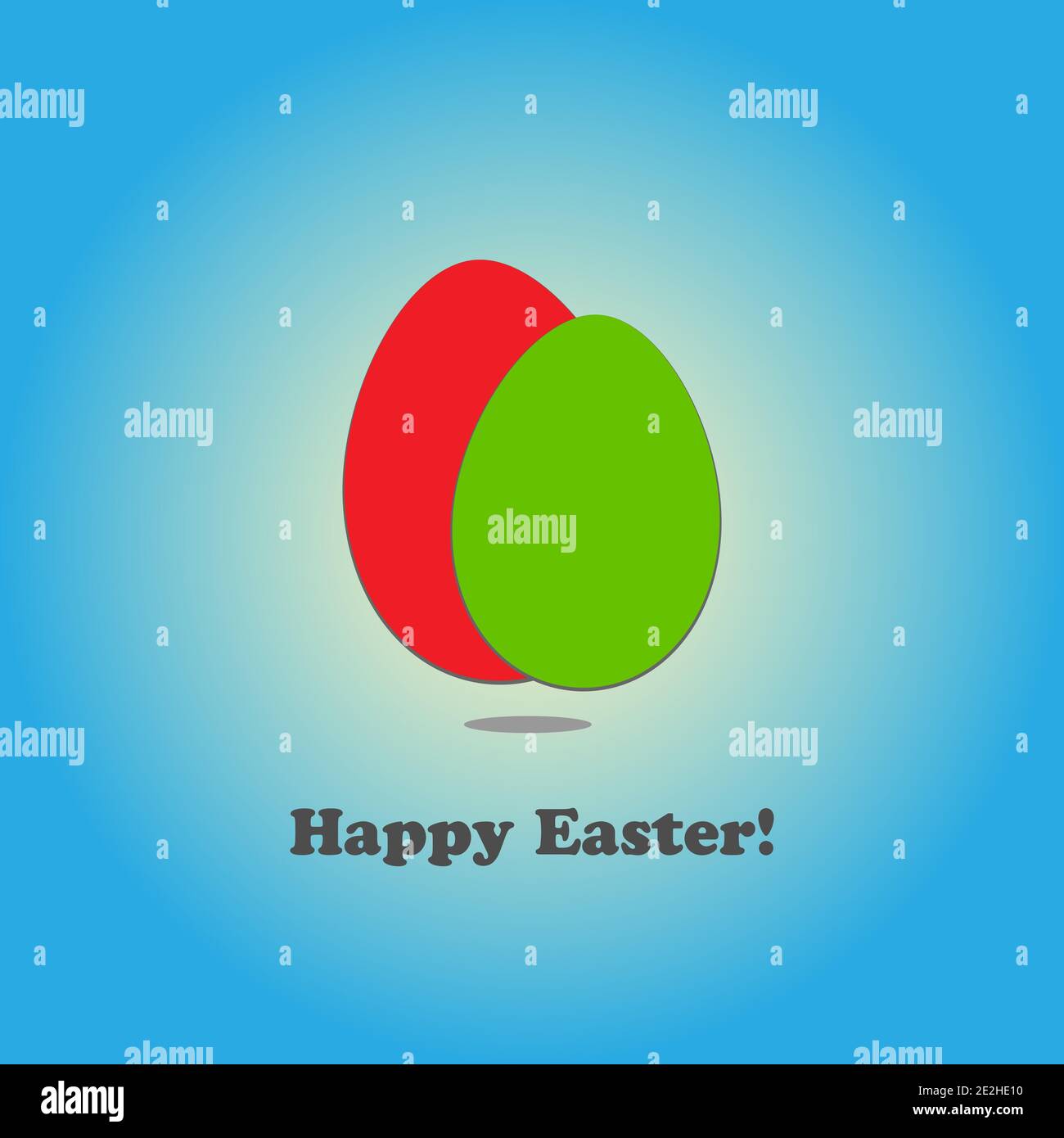 Fond d'oeufs de Pâques Illustration de Vecteur