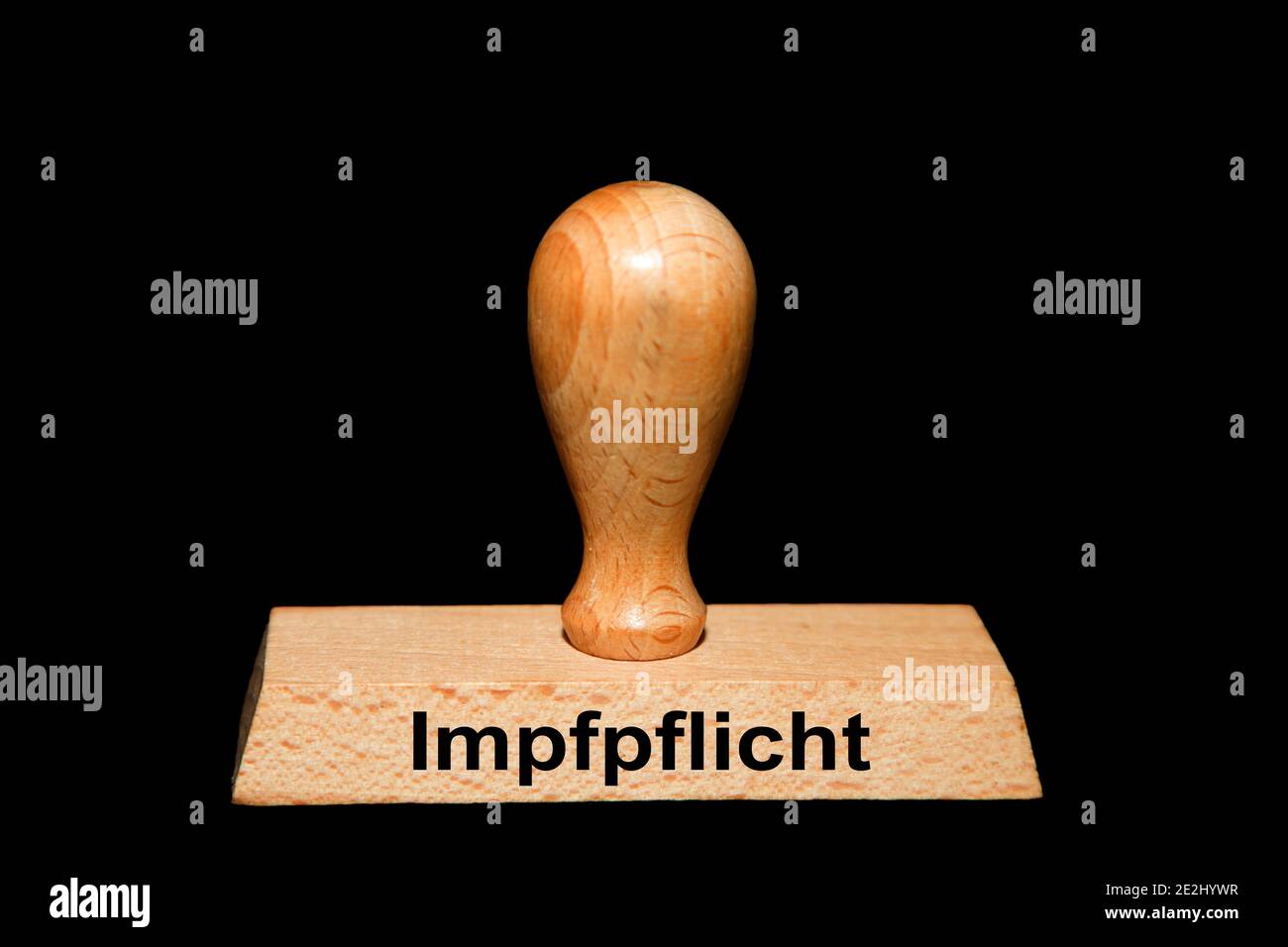 Vaccination obligatoire, Allemagne Banque D'Images