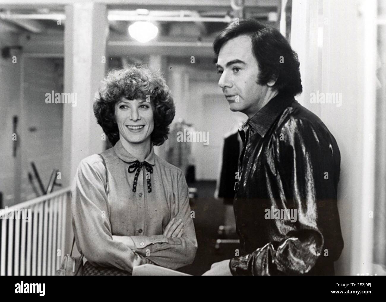 LE FILM AFD DU CHANTEUR DE JAZZ 1980 avec Neil Diamond and Lucie Arnaz Banque D'Images