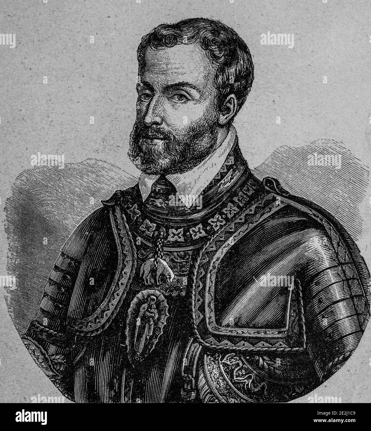 charles quint, éditeur lahur 1883 Banque D'Images