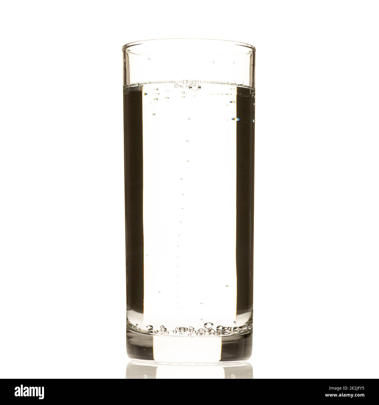 verre d’eau Banque D'Images