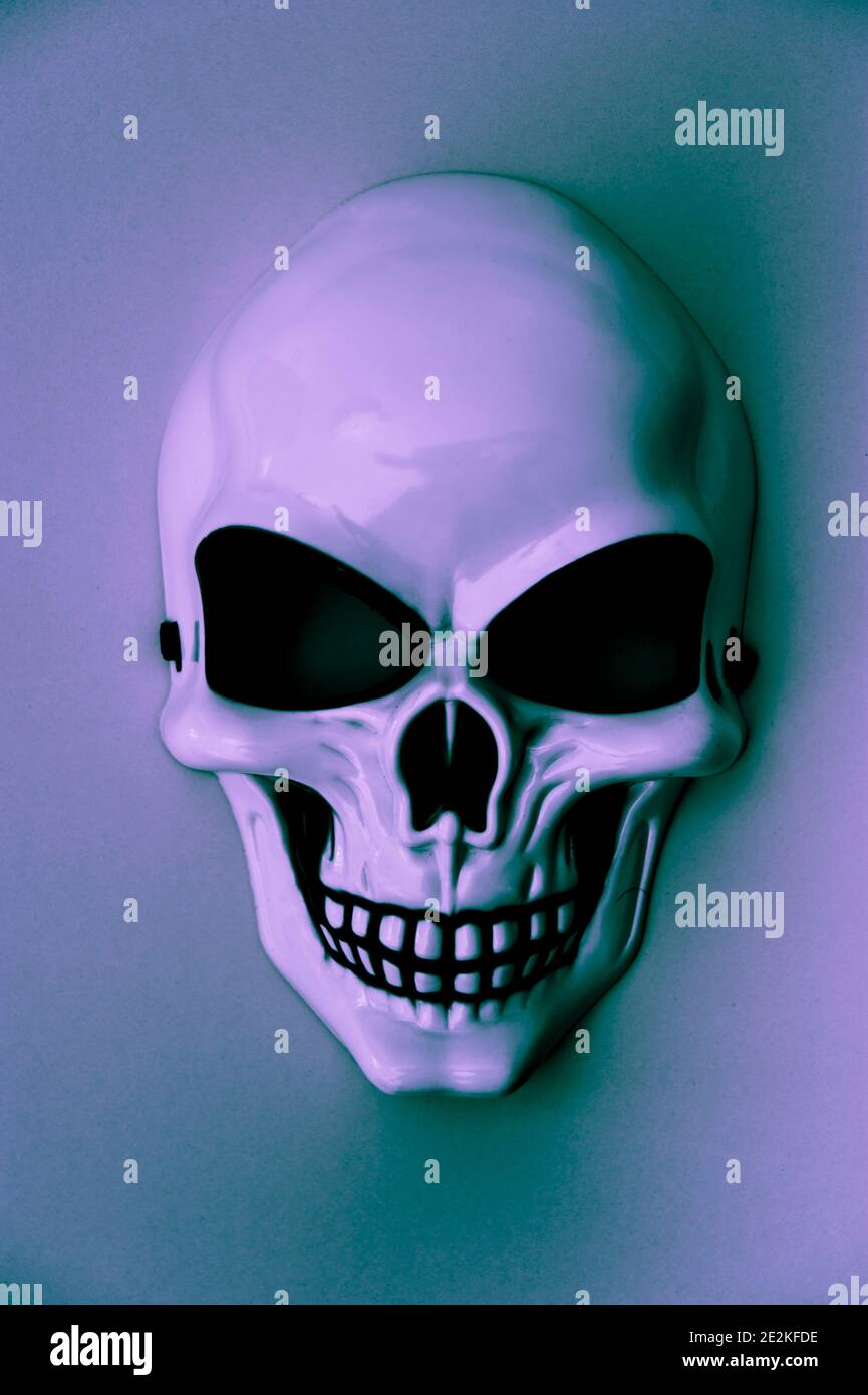 Halloween masque de la mort Banque D'Images