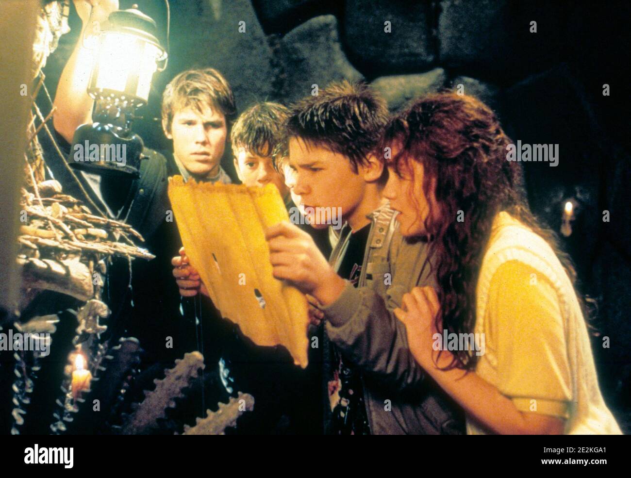 Josh Brolin, Sean Astin, Corey Feldman, Kerri Green, « The Goonies