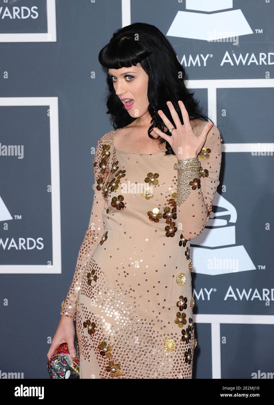 Katy Perry au 52e Grammy Awards annuel, qui s'est tenu au Staples Center de Los Angeles, Californie, États-Unis, le 31 janvier 2010. Photo de Lionel Hahn/ABACAPRESS.COM (photo : Katy Perry) Banque D'Images