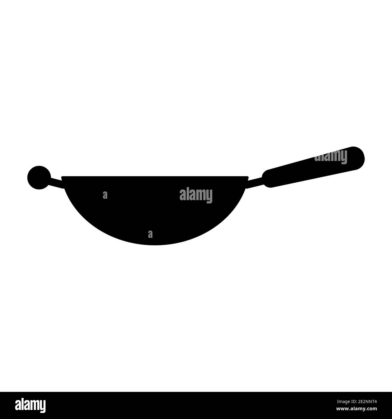 Iron wok Banque d'images vectorielles - Alamy