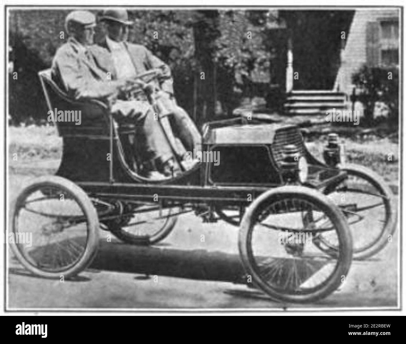 La première voiture jamais produite par Franklin Banque D'Images