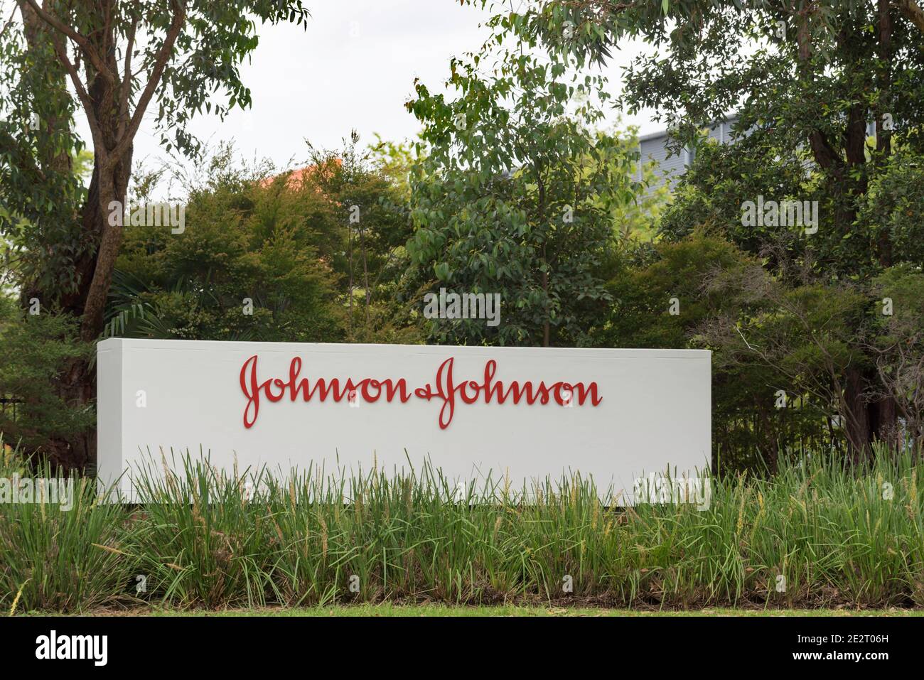 Les bureaux de Johnson & Johnson Pacific Pty. Ltd à Macquarie Park, Sydney, Australie Banque D'Images