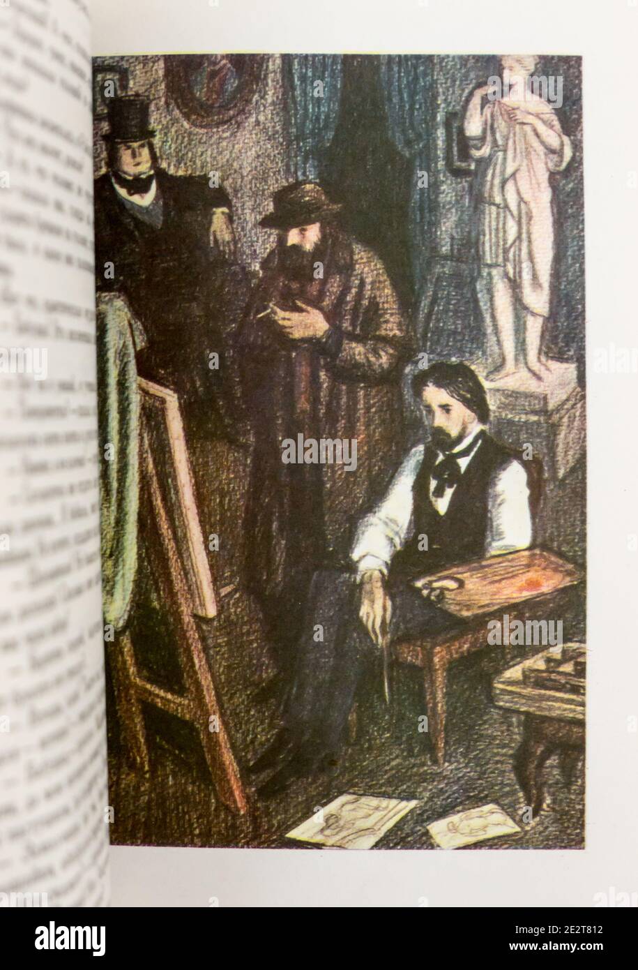 Le « précipice » d'Ivan Goncharov, publié pour la première fois en 1984 en URSS. Banque D'Images