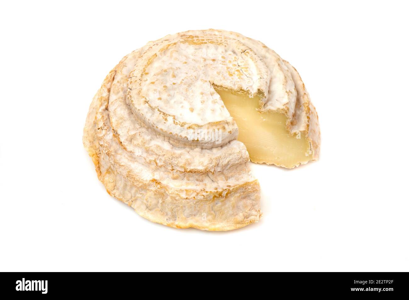 Le Montébore est un fromage italien rare à base de lait de vache et de mouton. Banque D'Images