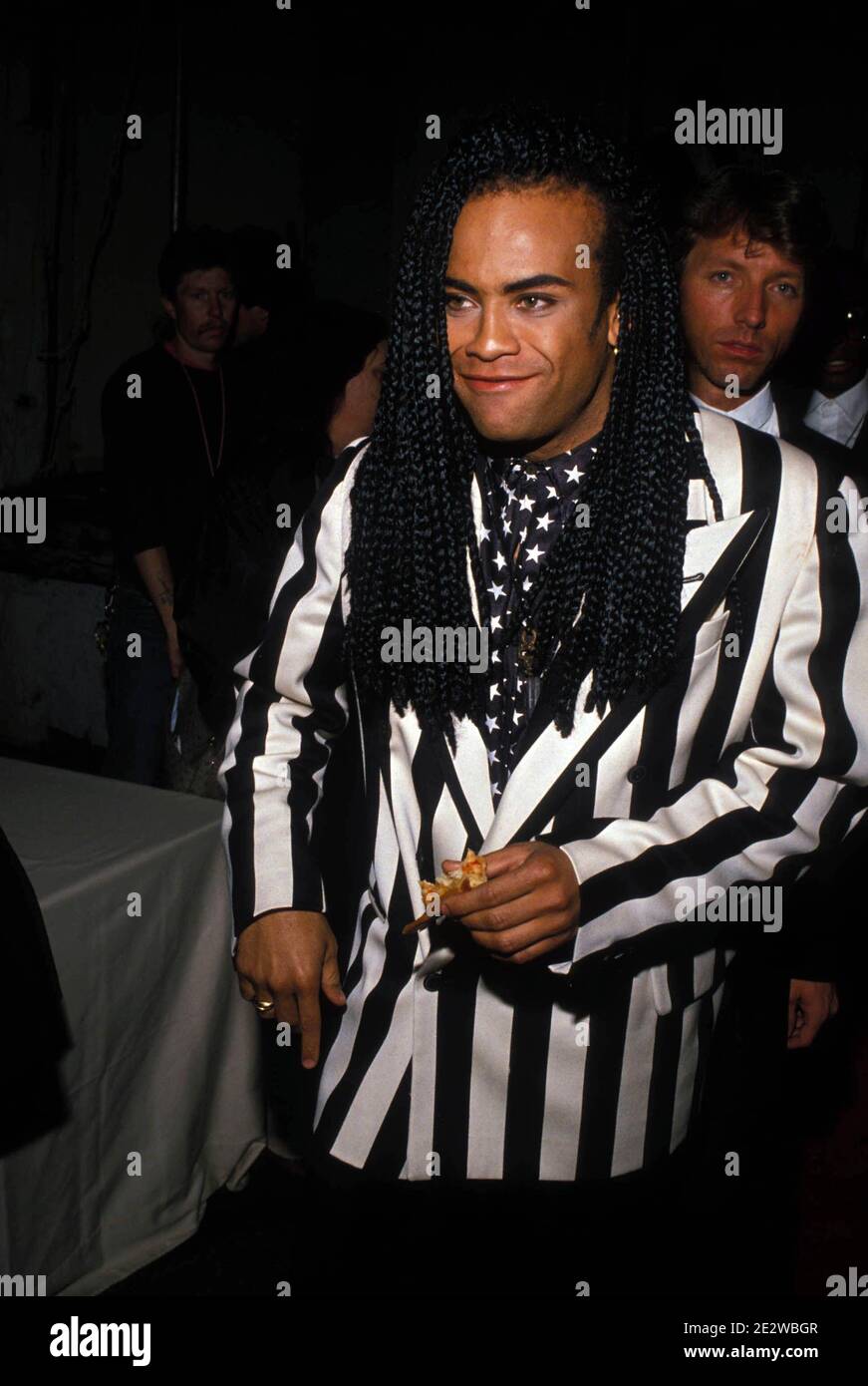 Rob Pilatus de Milli Vanilli au Soul train Music Awards 1990 crédit: Ralph  Dominguez/MediaPunch Photo Stock - Alamy