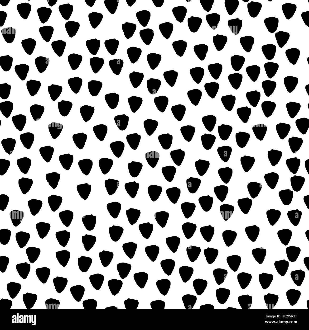 Arrière-plan géométrique sans couture des spots abstraits. Vecteur. Doodle Illustration de Vecteur