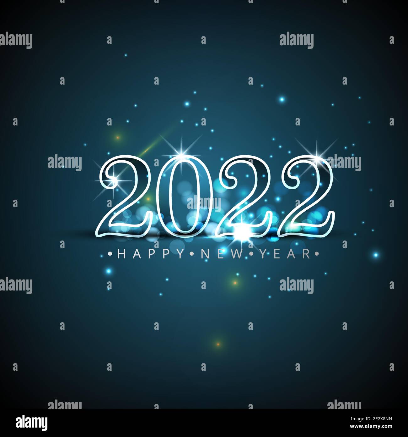 Year 2022 Vector Vectors Banque d'image et photos - Alamy