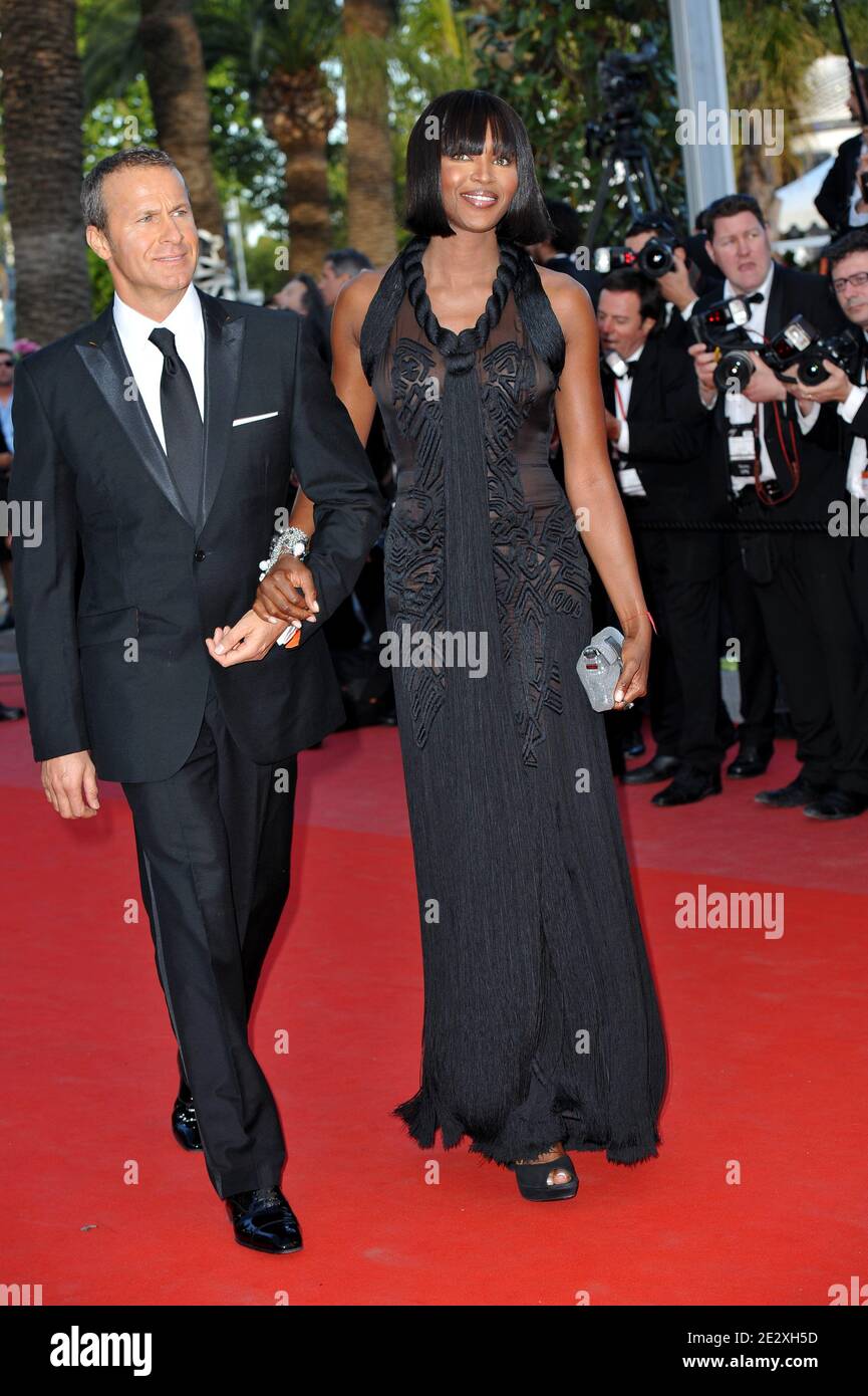 Naomi Campbell et Vladislav Doronin arrivent à la première de "Wall Street: Money Never dort" présentée hors compétition lors du 63e Festival de Cannes, dans le sud de la France, le 14 mai 2010. Photo de Hahn-Nebinger-Orban/ABACAPRESS.COM Banque D'Images