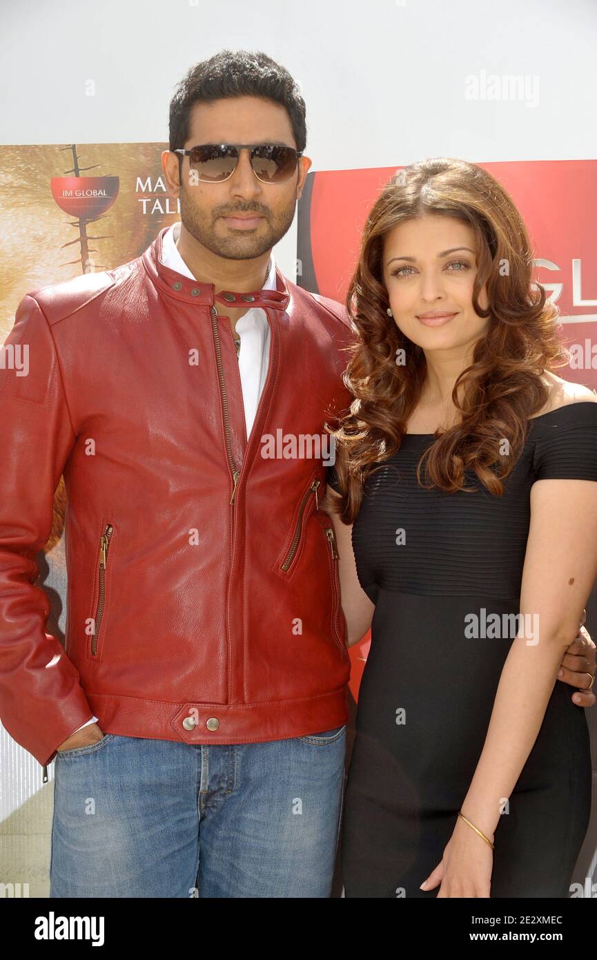 Aishwarya rai bachchan cannes festival du film raavan photocall Banque de photographies et d