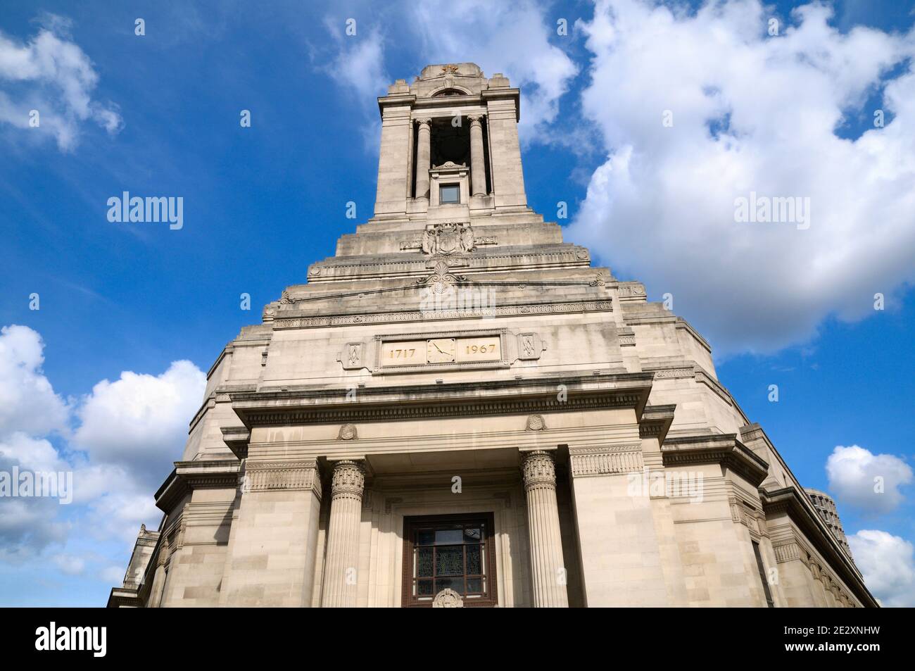 Hall des francs-maçons, le siège de la Grande Loge Unie d'Angleterre et le principal lieu de rencontre pour les loges maçonniques à Londres, Angleterre, RU Banque D'Images