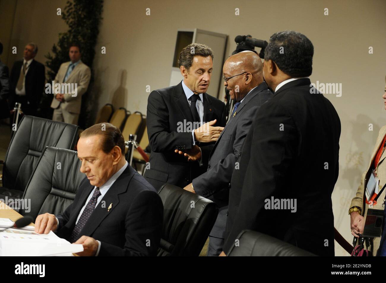 rencontre berlusconi sarkozy